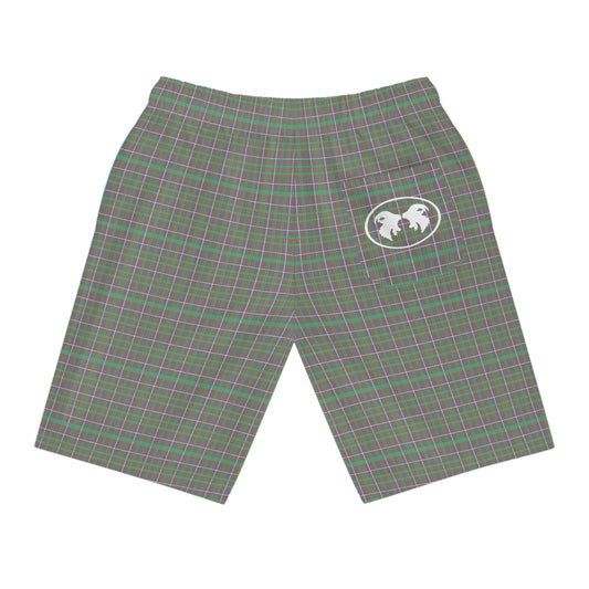 Men's Athletic Shorts: Neo-Plaid