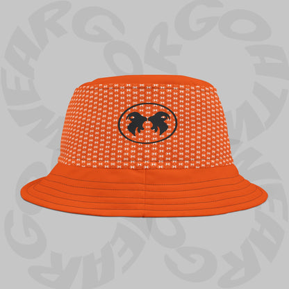 Bucket Hat: Neon Orange