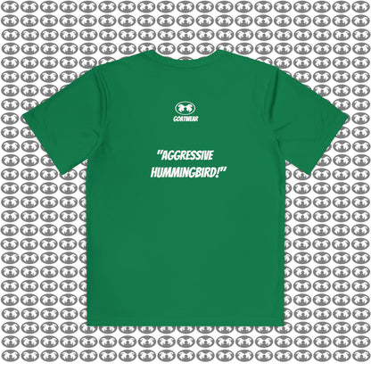 "Aggressive Hummingbird!