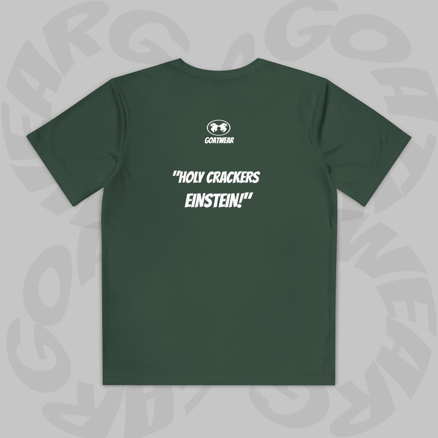"Holy Crackers Einstein!"