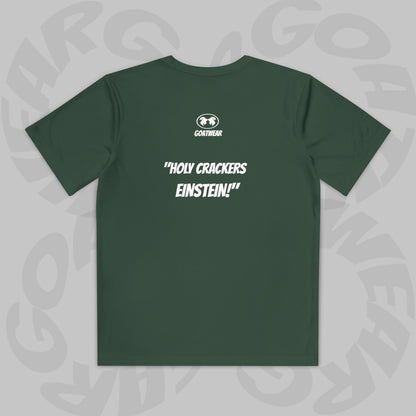 "Holy Crackers Einstein!"