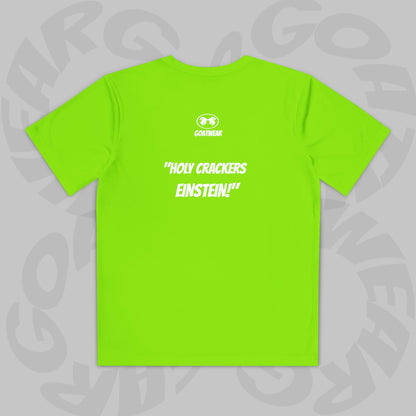 "Holy Crackers Einstein!"