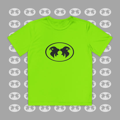 GOATWEAR PRIME Youth (Moisture Go-away) Neon Tee