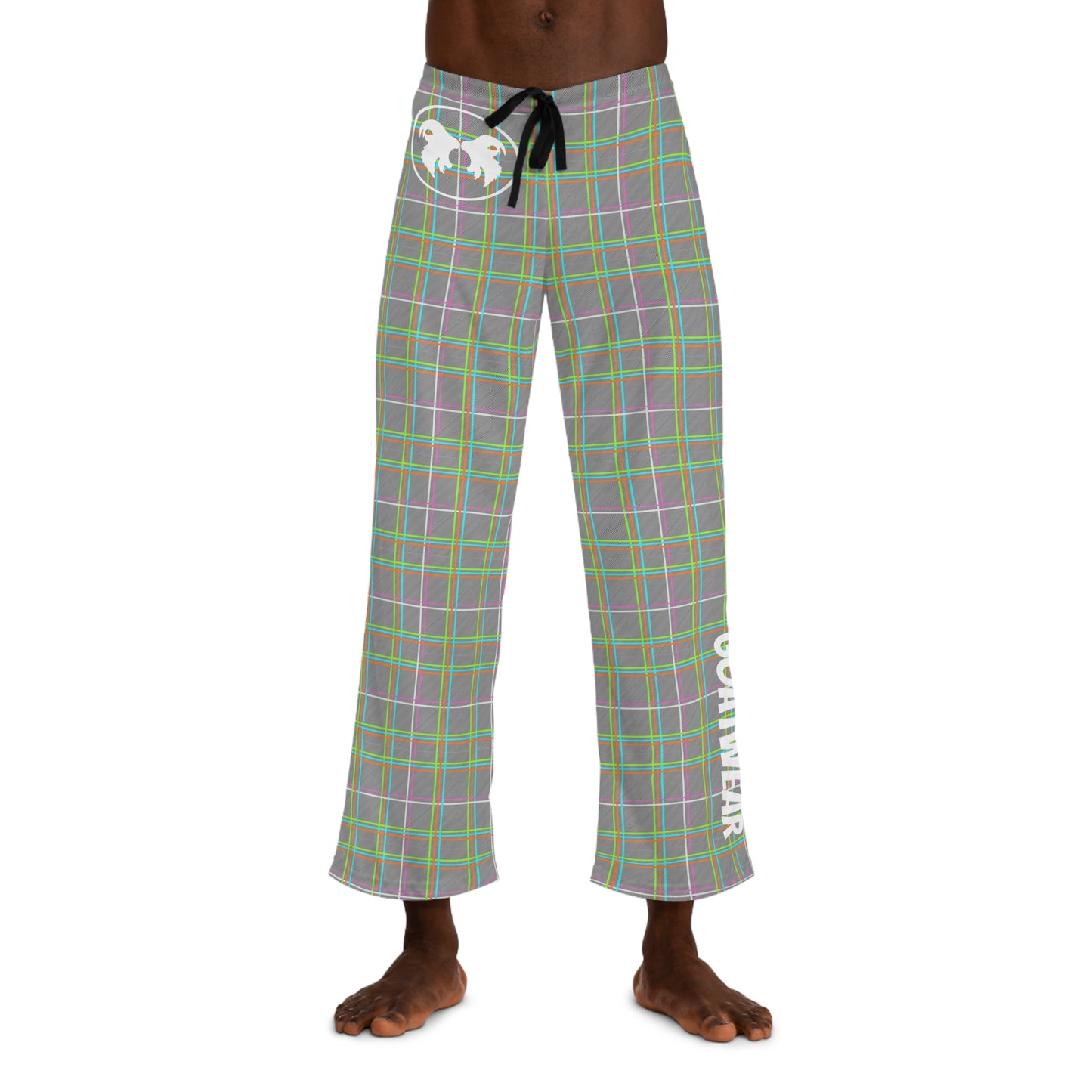 Men's Jammer Pants: Neo-Plaid