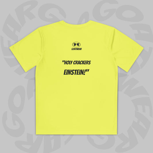 "Holy Crackers Einstein!"