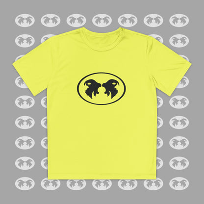 GOATWEAR PRIME Youth (Moisture Go-away) Neon Tee