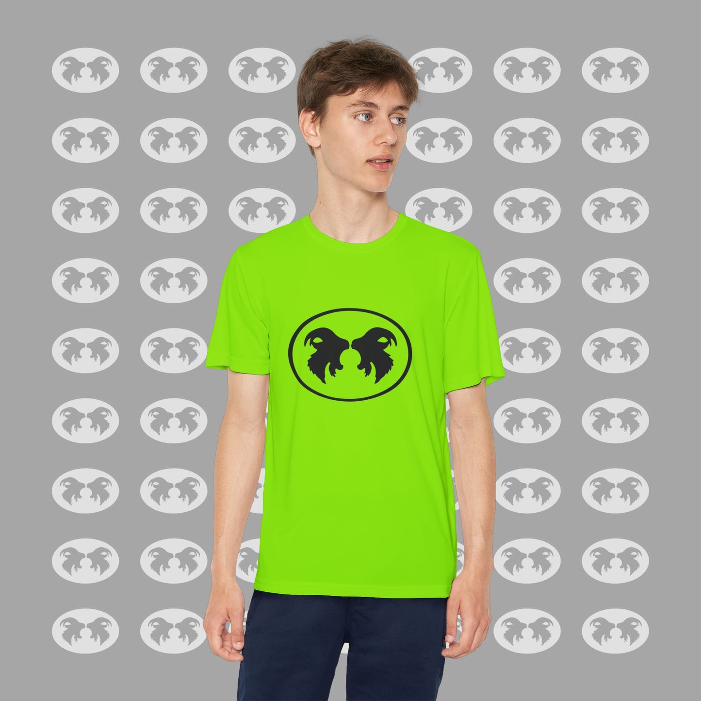 GOATWEAR PRIME Youth (Moisture Go-away) Neon Tee