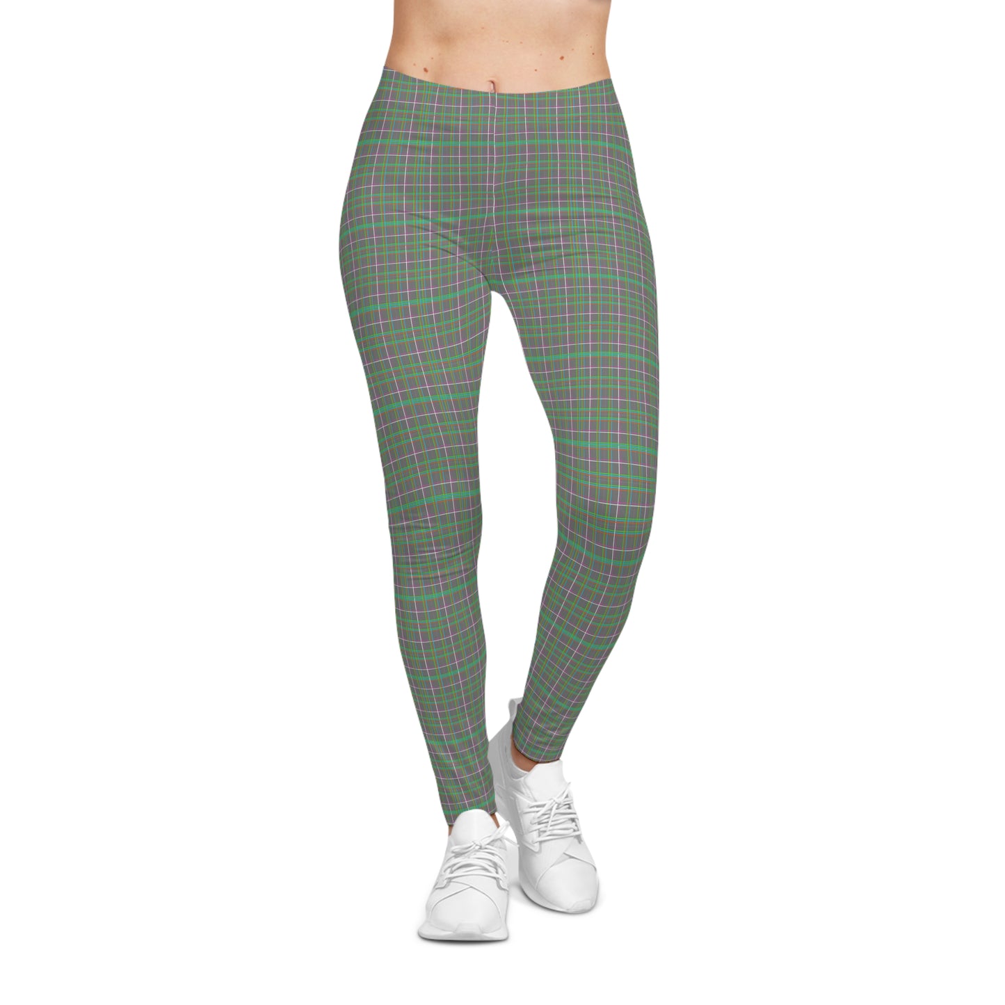 Neo-Plaid: Leggings