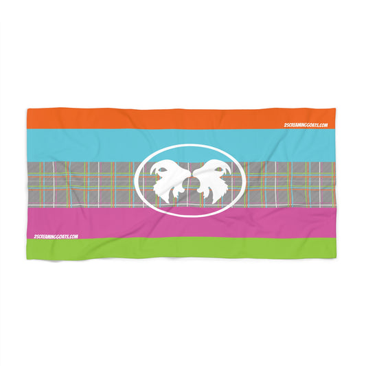 GOATWEAR NEO-PLAID Beach Towel