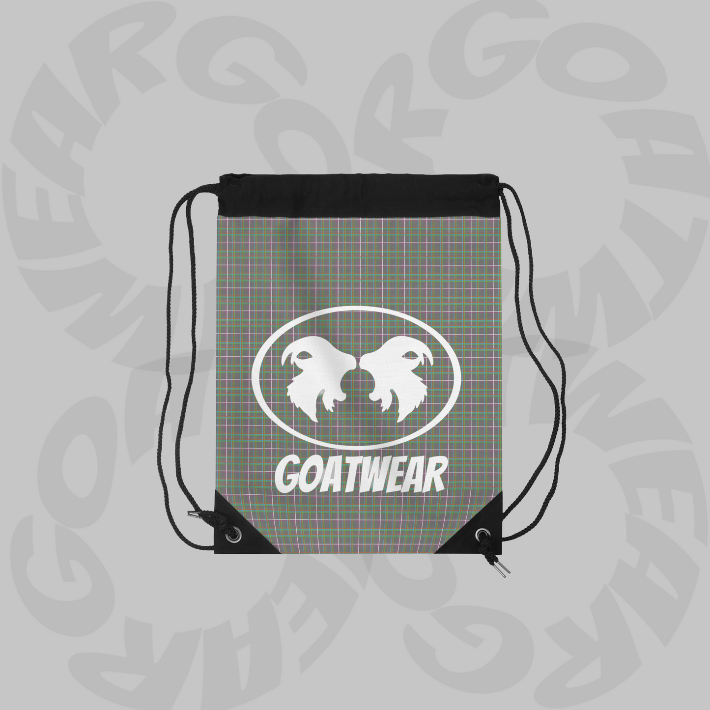 Neo-Plaid: String Bag