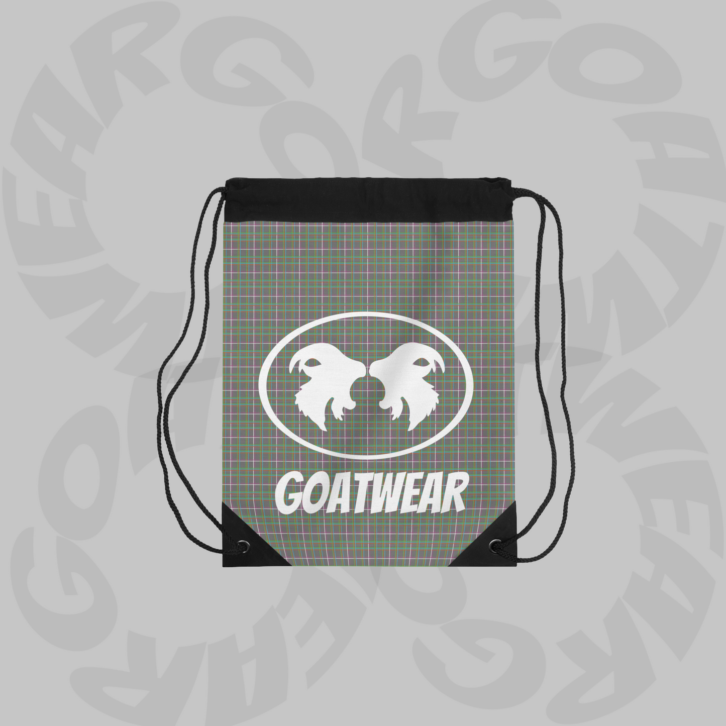 Neo-Plaid: String Bag