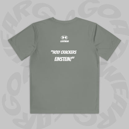 "Holy Crackers Einstein!"