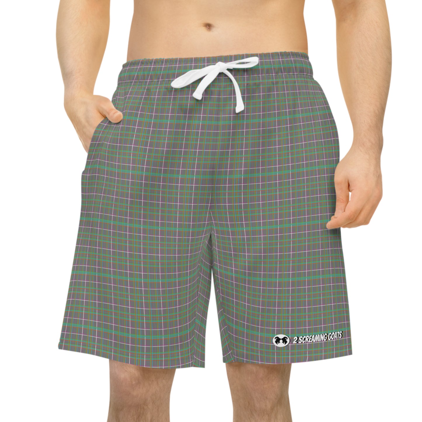 Men's NEO-PLAID Athletic Shorts