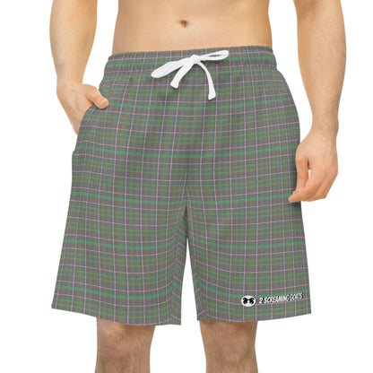Men's NEO-PLAID Athletic Shorts
