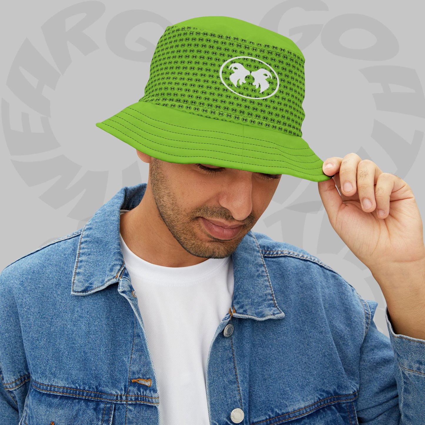 Bucket Hat: Neon Green