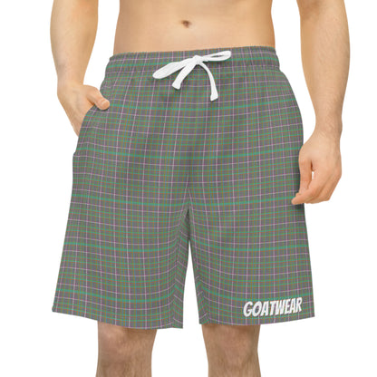 Men's Athletic Shorts: Neo-Plaid