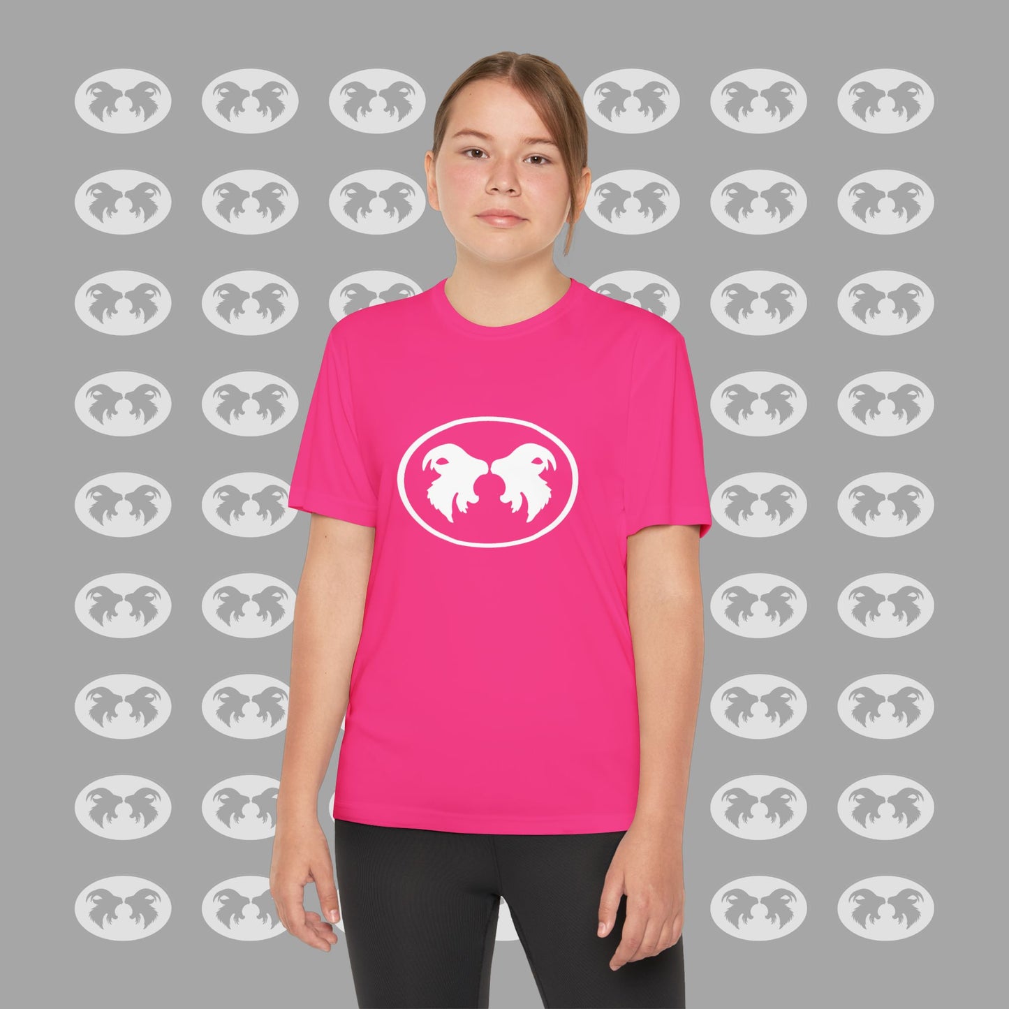 GOATWEAR PRIME Youth (Moisture Go-away) Neon Tee